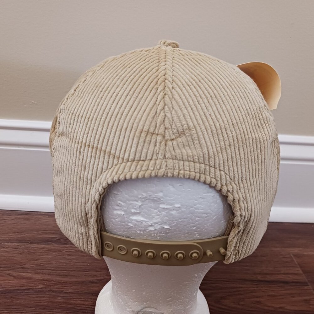 VTG‎ Petrified Forest National Park Baseball Cap Men Tan Corduroy Snapback Hat - Picture 7 of 9